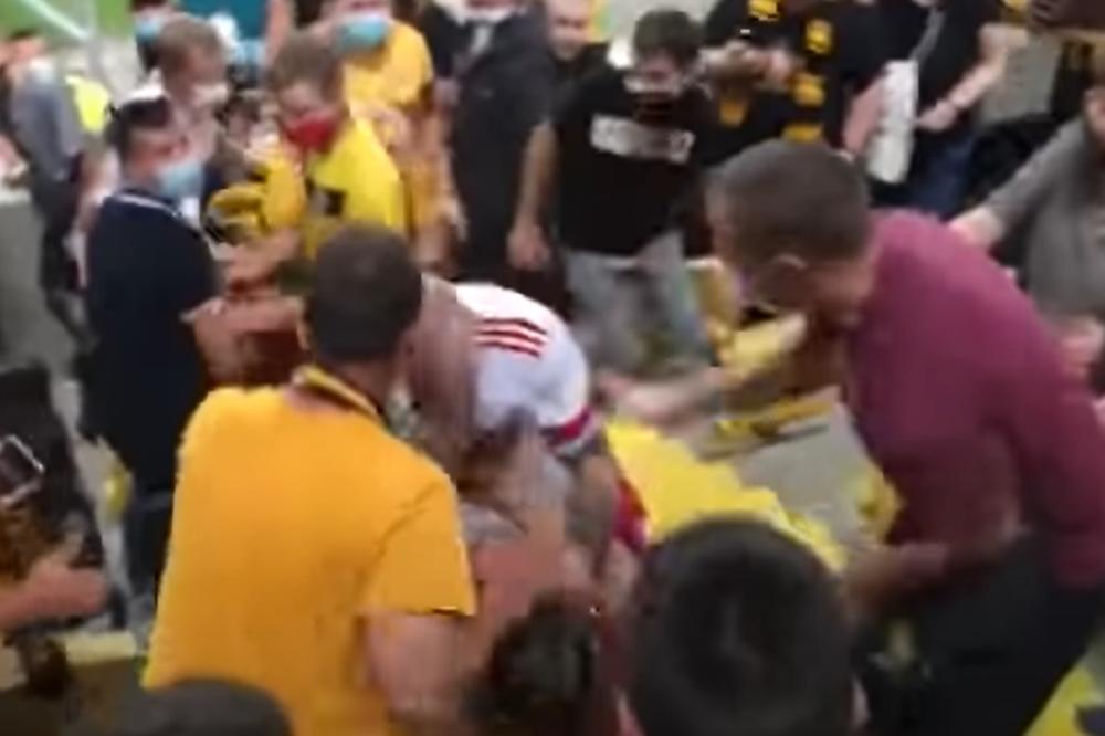 DINAMO NIJE STAO UZ SVOG NAVIJAČA, VEĆ PODRŽAO PROTIVNIČKOG FUDBALERA: Da, ljudi prave greške! (VIDEO)