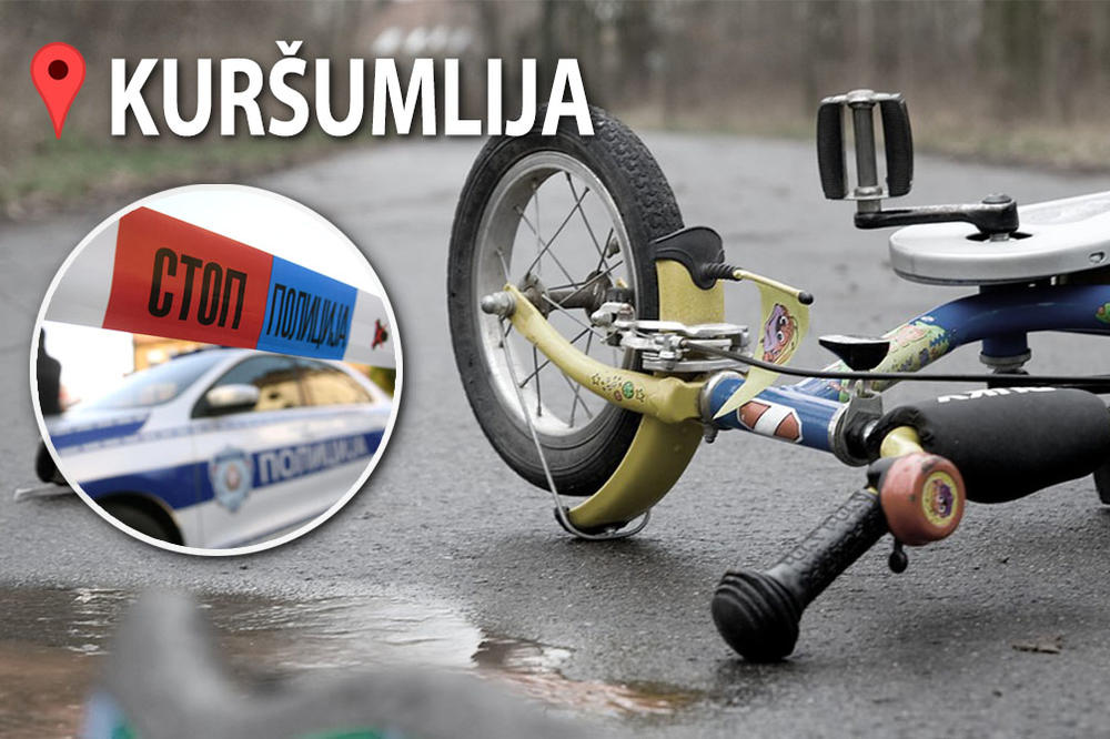 UŽASNA NESREĆA SE DESILA U KURŠUMLIJI: Dečak (15) pao s bicikla i udario u bankinu, AUTO GA UDARIO, VOZAČ POBEGAO!
