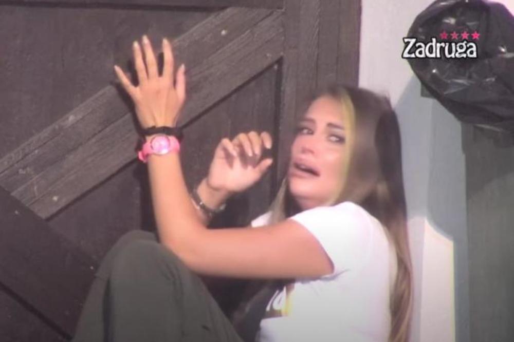 DRAMA U ZADRUZI! Monika IZLETELA iz Bele kuće, VRIŠTI I GUŠI SE U SUZAMA ispred kapije (VIDEO)