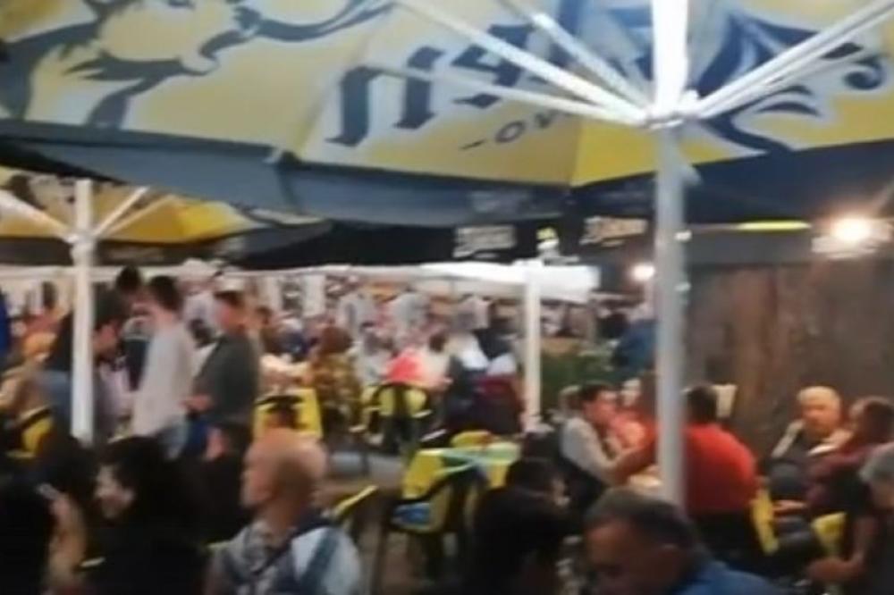 SKANDALOZNE SCENE NA KUPUSIJADI, UGOSTITELJI SE OGLUŠILI O ZAKON: Ovo je leglo korone, pogledajte šta ljudi RADE!