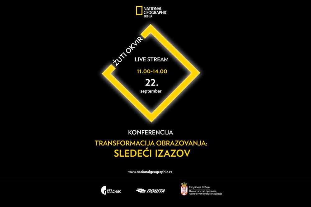 NatGeo online konferencija - TRANSFORMACIJA OBRAZOVANJA: SLEDEĆI IZAZOV