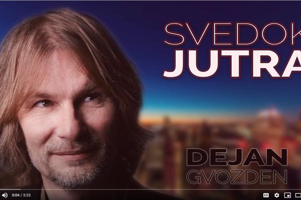 DEJAN GVOZDEN (KRISTALI) OBJAVIO SOLO PESMU ''SVEDOK JUTRA''