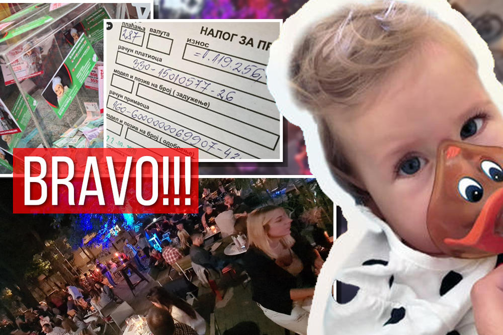 BILO JE PUNO, TO JE NAŠ NEDELJNI PAZAR, HVALA VAM: Novosadski kafić uplatio neverovatnih 1,2 miliona za malu LANU!