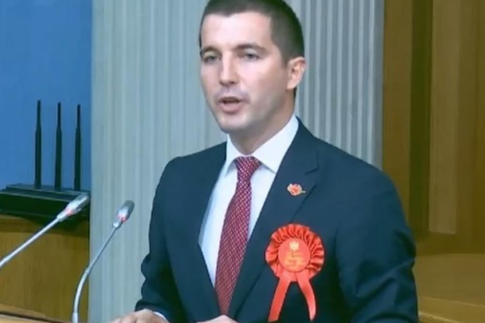 SADA JE I ZVANIČNO! Aleksa Bečić na čelu Skupštine Crne Gore