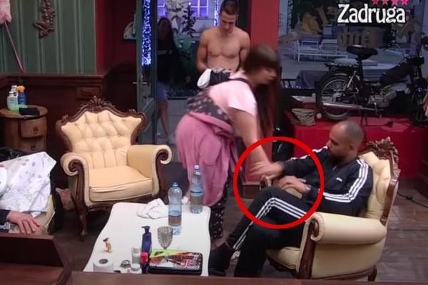 PALA PRVA VATAČINA MILJANE I MIŠELA! Ona krenula u pohod na njegovo međunožje, a pogledajte njegovu reakciju