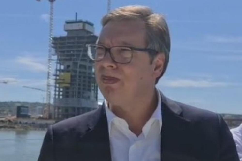 VAŽAN SUSRET! Vučić i Alabar će danas obići BEOGRAD NA VODI, završni radovi u toku