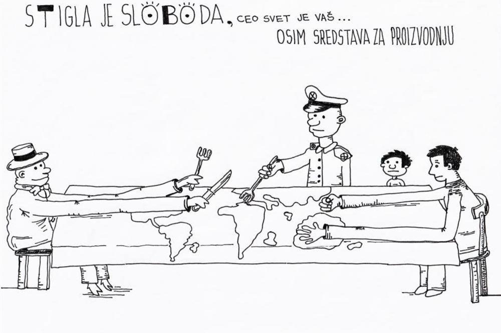 SAŠA STOJANOVIĆ: NEOBJAVLJENO NEBESKO PECIVO - Izložba crteža u epicentru andergraund umetnosti, Kvaki 22