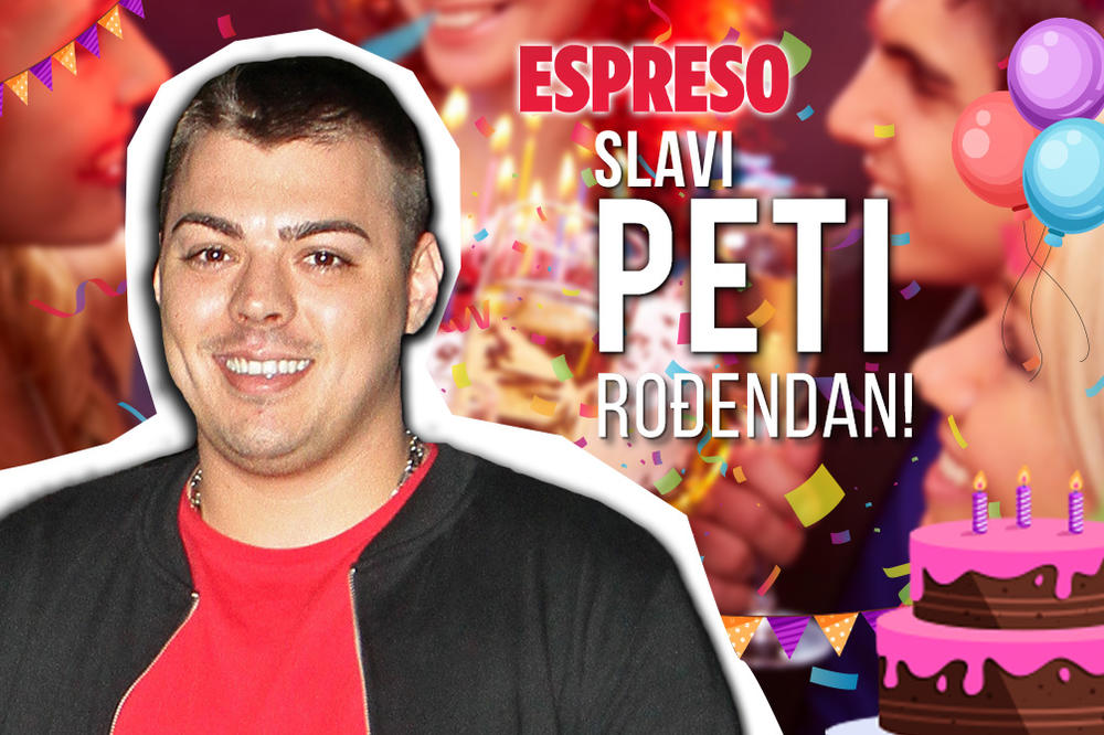 SLOBA VASIĆ ČESTITAO 5.ROĐENDAN ESPRESO PORTALU NAJJAČOM PORUKOM!(VIDEO)