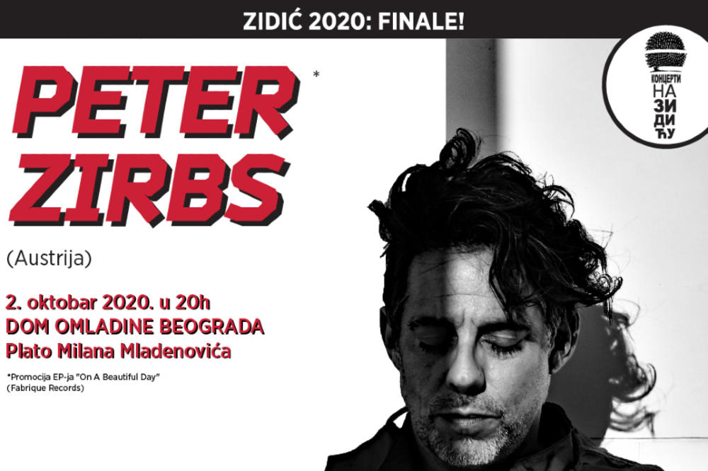 Peter Zirbs u finalu koncertne sezone na Zidiću DOB