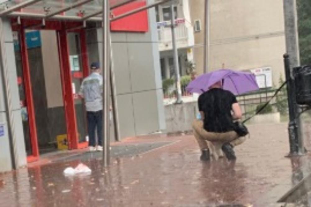 HEROJ DANA! Usred haosa u Beogradu, OVAJ mladić je uradio neverovatnu stvar! (FOTO)