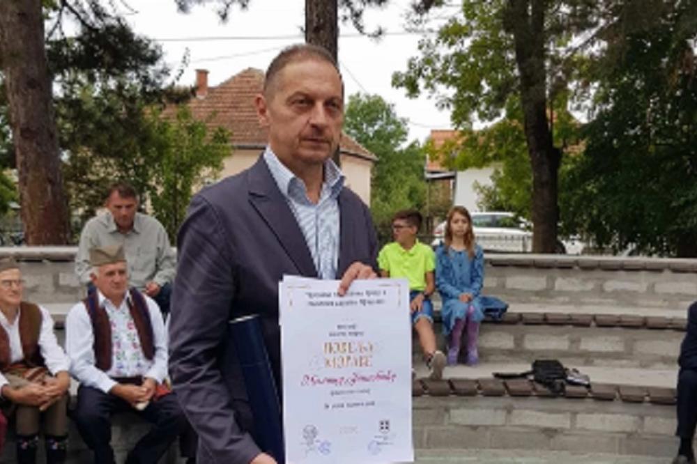 Književniku Milošu Jankoviću nagrada „Povelja Morave“