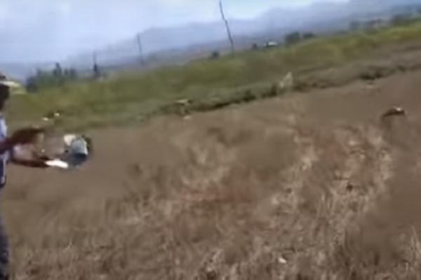 JEREMENI OBORILI TURSKI DRON! Od moćne letelice ostali samo komadi, "barjkatar" završio u blatu (VIDEO)