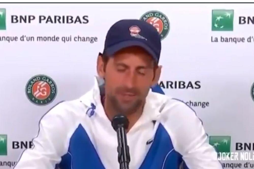 ĐOKOVIĆ UZNEMIREN: U Parizu mu je nestalo nešto sveto!