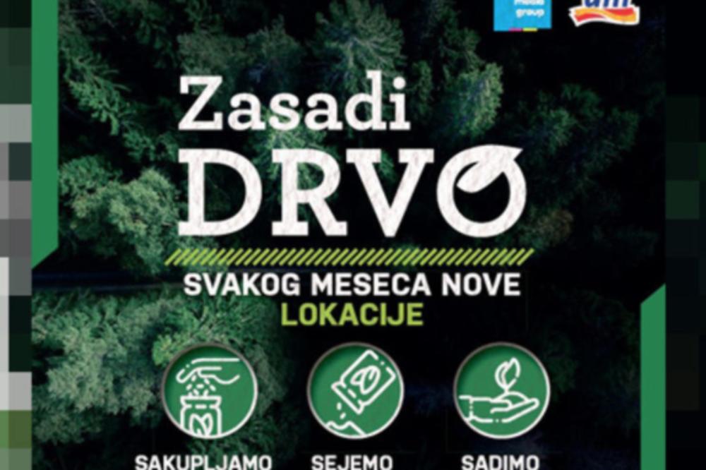 ZASADI DRVO NASTAVLJA NAJVEĆU AKCIJU SADNJE: Sadimo na 100 lokacija od oktobra do kraja marta 2021. godine