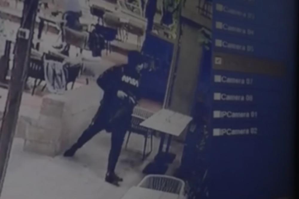 SEĆATE SE MASKIRANOG NAPADAČA KOJI JE SA UZIJEM UŠETAO U KAFIĆ NA VRAČARU? Ni on sam ne veruje ŠTA MU SE SAD DESILO