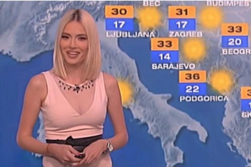 DUGE NOGE KSENIJE BUJIŠIĆ ODNELE SLAVU VREMENSKOJ PROGNOZI! Tviteraši odlepili i OVO napisali za Veljkovom bivšom!