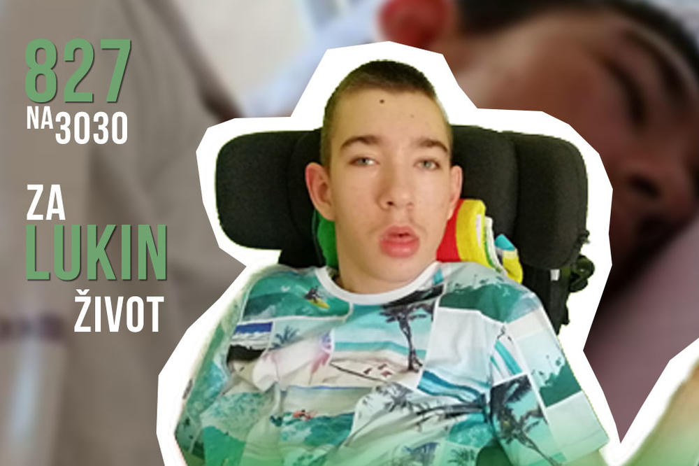 LUKINO STANJE SE POGORŠAVA, A NA POSTOJEĆU BOLEST SE KAČE NOVE: Ne priča, ne sedi, a hrani se putem stome! (FOTO)