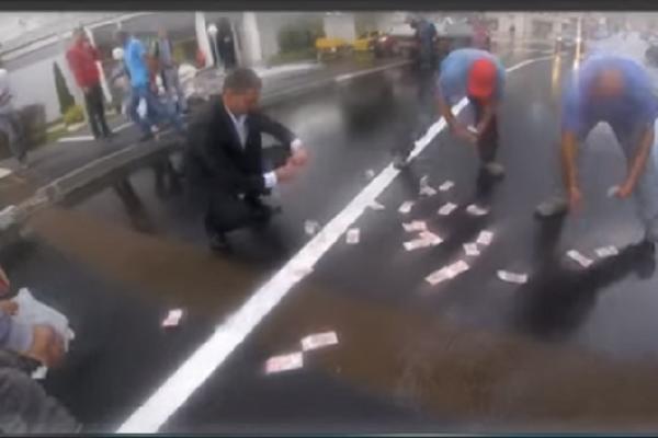 KOSJERAC PROSUO NA MOST VREĆU PUNU PARA: Nikada nećete pogoditi RAZLOG (FOTO)