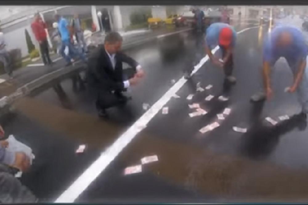 KOSJERAC PROSUO NA MOST VREĆU PUNU PARA: Nikada nećete pogoditi RAZLOG (FOTO)