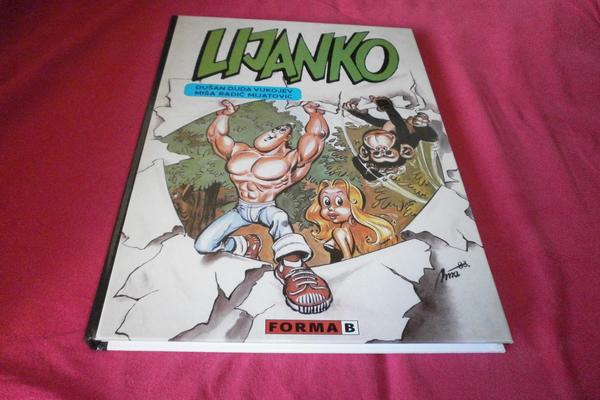 ''LIJANKO'' - DOMAĆI STRIP Dušana Mijatova i Miše Radiča Mijatovića objavljen kao integralni album