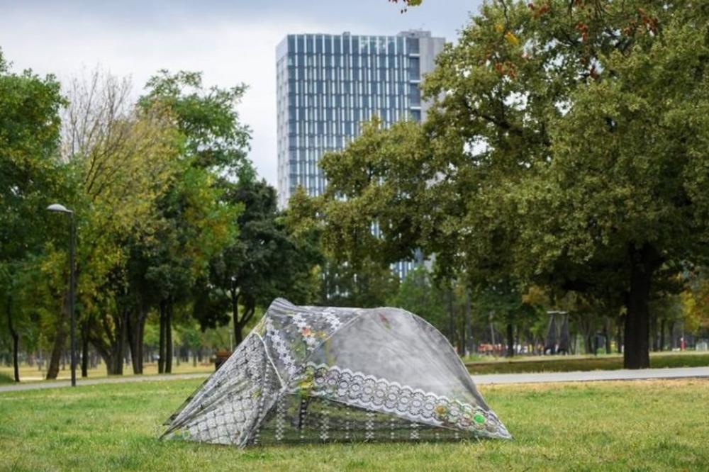 MARKUS HISLAJTNER U PARKU SKULPTURA MUZEJA SAVREMENE UMETNOSTI: Efekat pregleda - Zemaljska kontrola