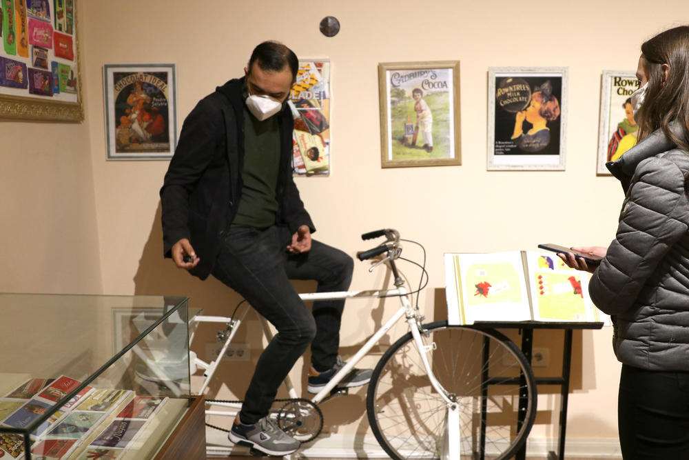 Bicikl koji melje kakao