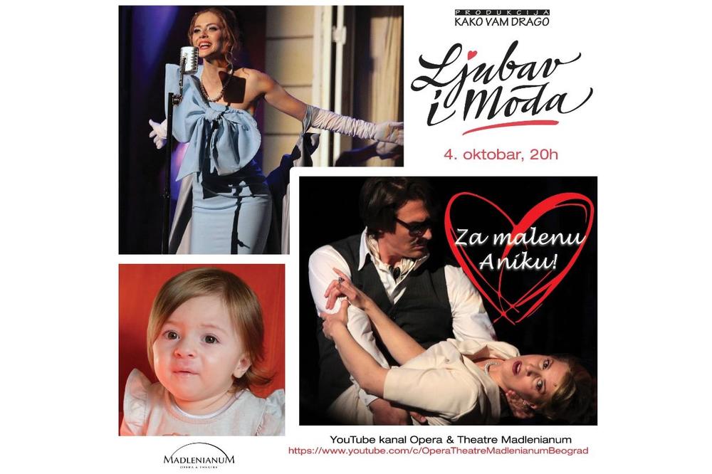 LJUBAV I MODA ZA ANIKU: Pomozimo ovoj divnoj devojčici da i dalje uživa u muzici!