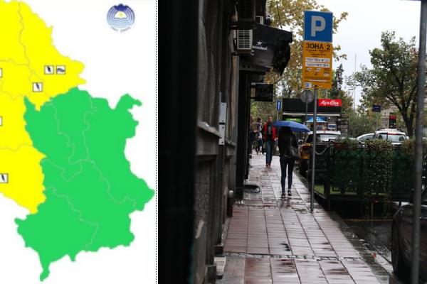 HITNO! OLUJA U BEOGRADU! RHMZ popalio METEO-ALARME! Ljudi, ovo je baš opasno (FOTO)