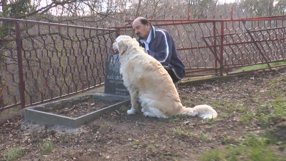 Momo sa svojim novim psom