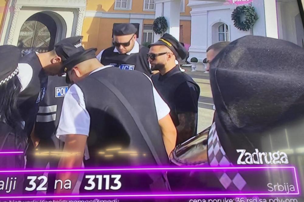 POLICIJA ULETELA KOLIMA U ZADRUGU! Zadrugari ostali zaprepašćeni, nastala VRISKA! (VIDEO)