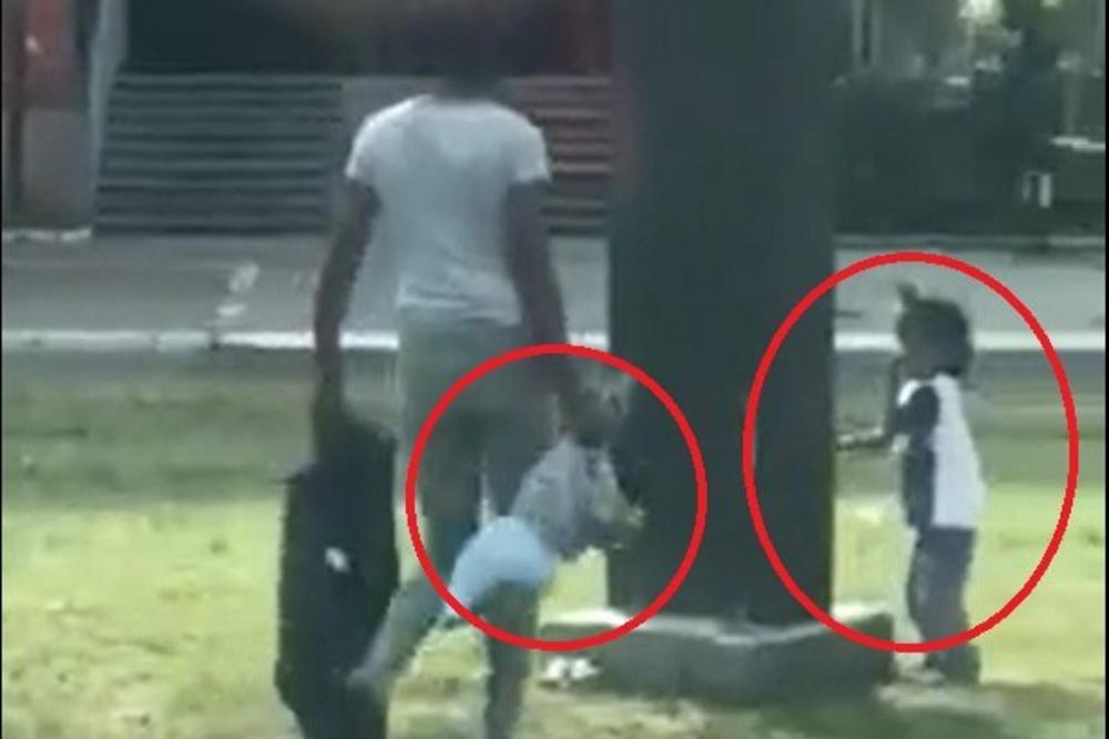 BACALA JE BEBU NASRED ULICE NA NOVOM BEOGRADU, A ONDA SE POJAVIO UŽASAVAJUĆI SNIMAK! Stigla kazna majku monstruma