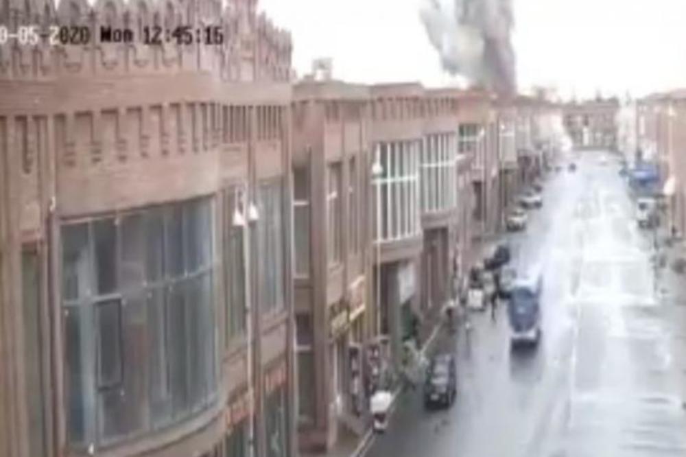 DIM JE ODJEDNOM POČEO DA KULJA: Pogledajte JEZIV TRENUTAK kada su jermenske bombe usmrtile Azerbejdžance (VIDEO)