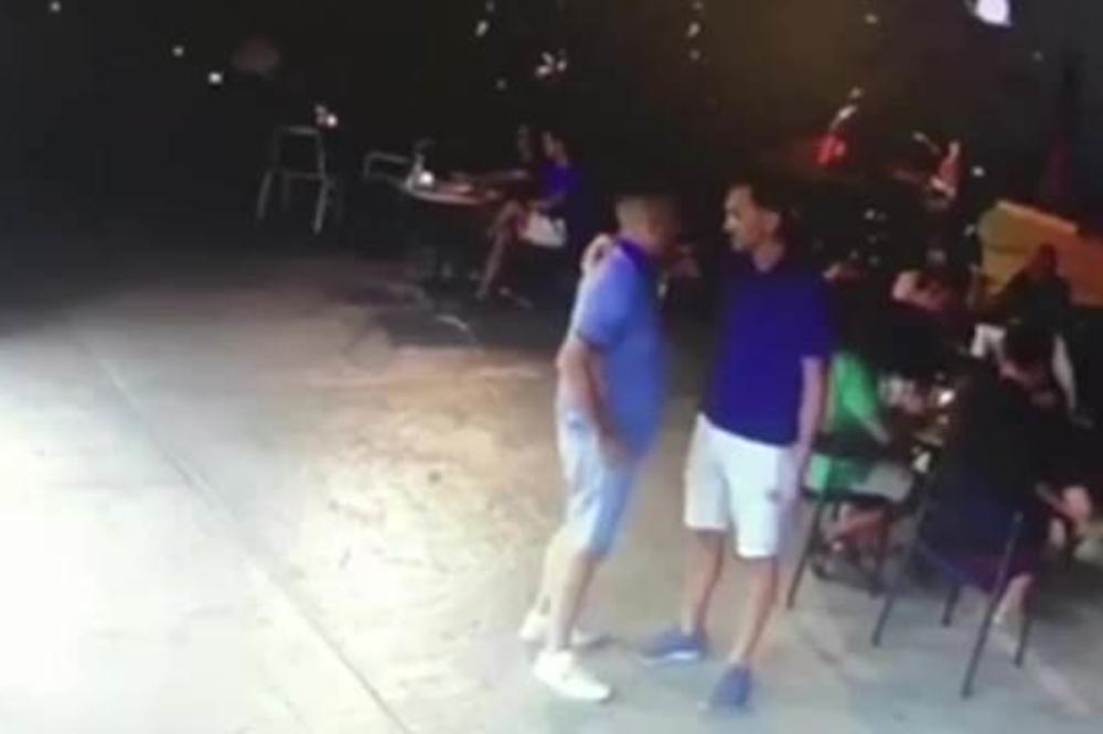 UZNEMIRUJUĆI SNIMAK NAPADA NA SRPSKOG BIZNISMENA U BUDVI: Tražio reket od 120.000 EVRA, pa krenuo da ga PESNIČI!