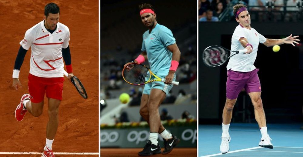 Novak Đoković, Rafael Nadal i Rodžer Federer