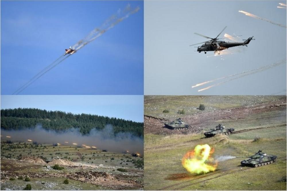 GORI NEBO IZNAD PEŠTERA: Vojska Srbije podigla borbene avione i teško naoružanje!