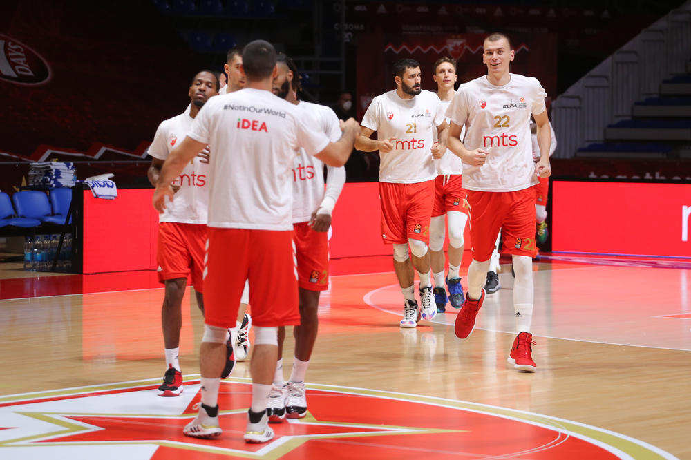 CRNA SERIJA SE NASTAVLJA: Zvezda sem bljeska na trenutak nije mogla da parira raspoloženom Olimpijakosu (94:79)!