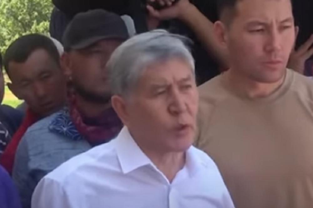 HAOS U KIRGISTANU: Ponovo uhapšen bivši predsednik (FOTO)