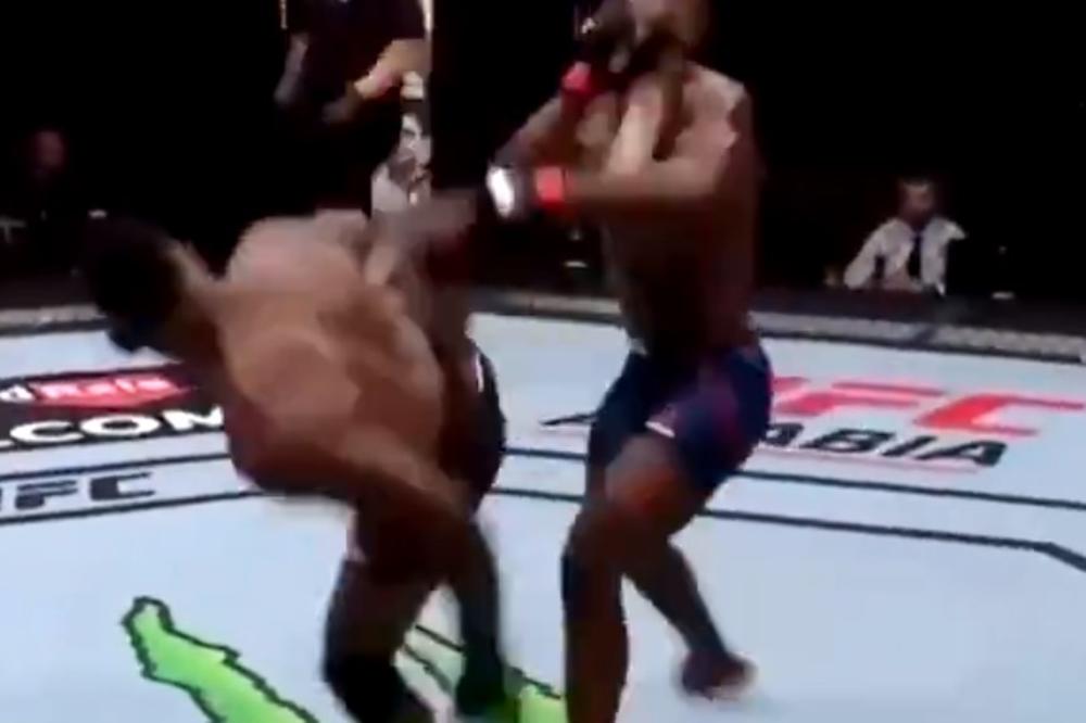 IMAMO NAJJAČI NOKAUT U ISTORIJI: Neverovatan potez UFC borca oduševio ceo svet - pravo je uživanje gledati ovo!