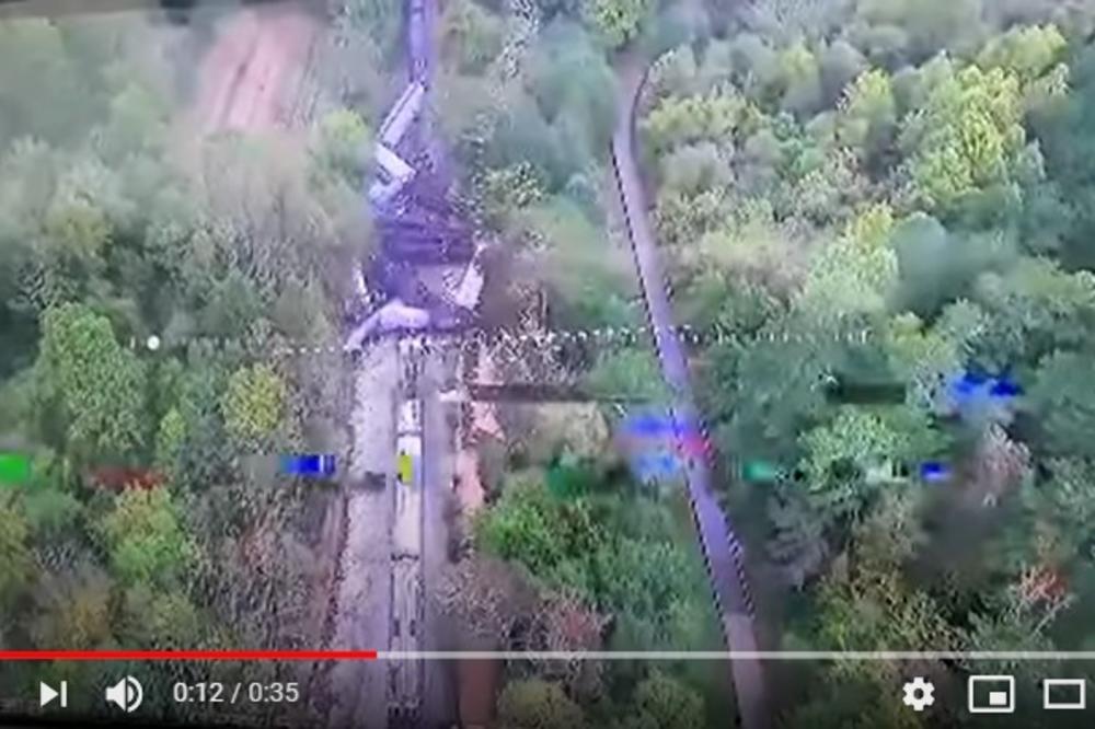 EVAKUIŠU SE LJUDI U AMERICI, NASTAO OPŠTI HAOS: Voz je izleteo iz šina, niko ne zna zašto