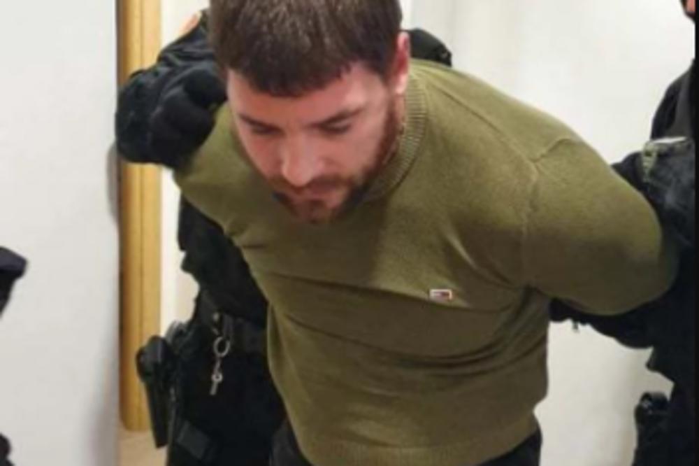 PRVE FOTOGRAFIJE HAPŠENJA KONTIĆA U PODGORICI! Brutalno prebio mladića u Novom Sadu a onda pobegao!