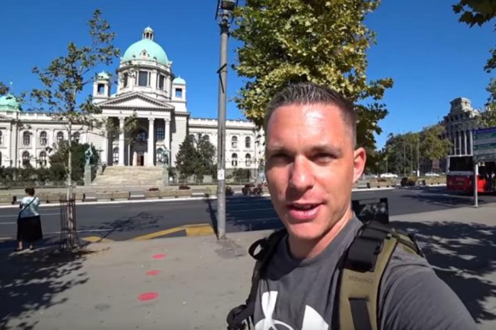 PRESREĆAN SAM ŠTO ŽIVIM U SRBIJI: Amerikanac Bred se preselio u Beograd, a smeta mu SAMO JEDNA STVAR (VIDEO)