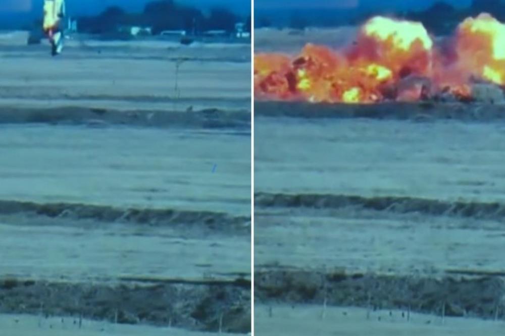 OBOREN AZERBEJDžANSKI AVION: Bombarder srušen od strane PVO Karabaha? (VIDEO)