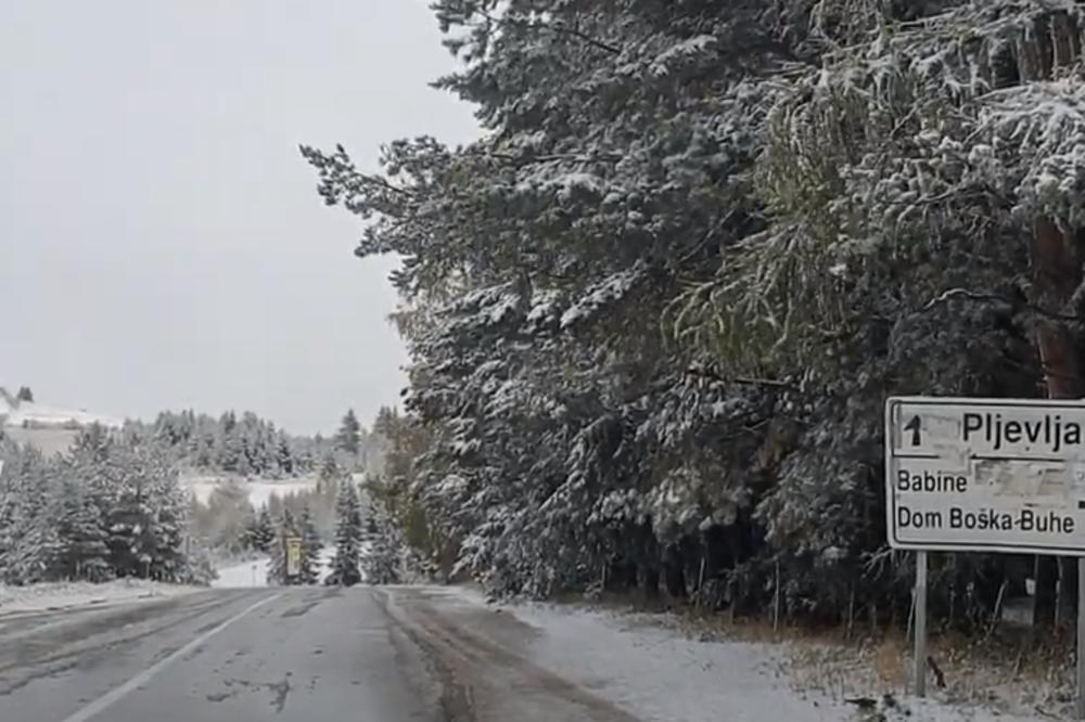 ZABELELA SE SRBIJA U OKTOBRU: Pogledajte prve snimke iz Prijepolja (VIDEO)