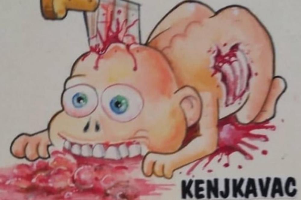 NOVOROĐENA BEBA SA SEKIROM U GLAVI NA IZLOŽBI U ZEMUNU: Svi su POLUDELI zbog OVOG CRTEŽA, o čemu se zapravo RADI?