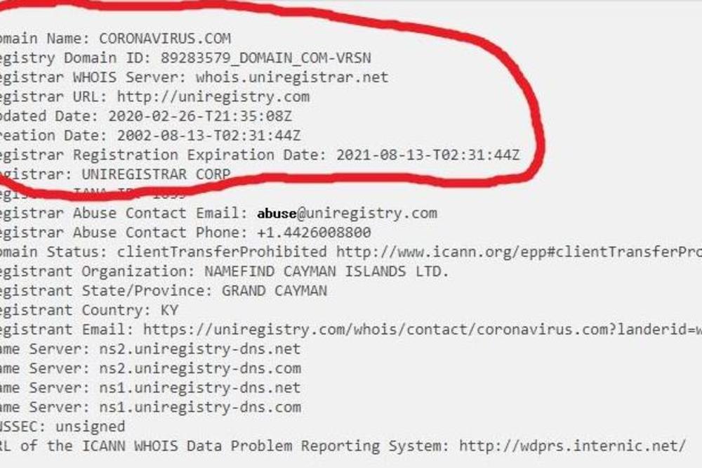 KORONAVIRUS POSTOJI VEĆ 18 GODINA, A TO JE ZNAO SAMO JEDAN ČOVEK! Ovo je dokaz o tajni iz 2002. godine! (FOTO)