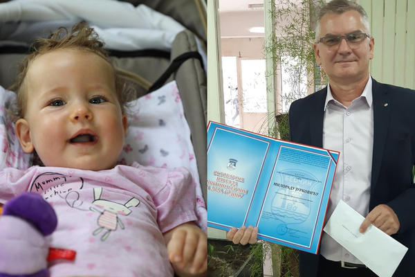 MAJSTORE, KAPA DOLE! Čuveni srpski humanitarac dobio PRESTIŽNU NAGRADU, sve je dao BOLESNOJ DEVOJČICI! (FOTO)