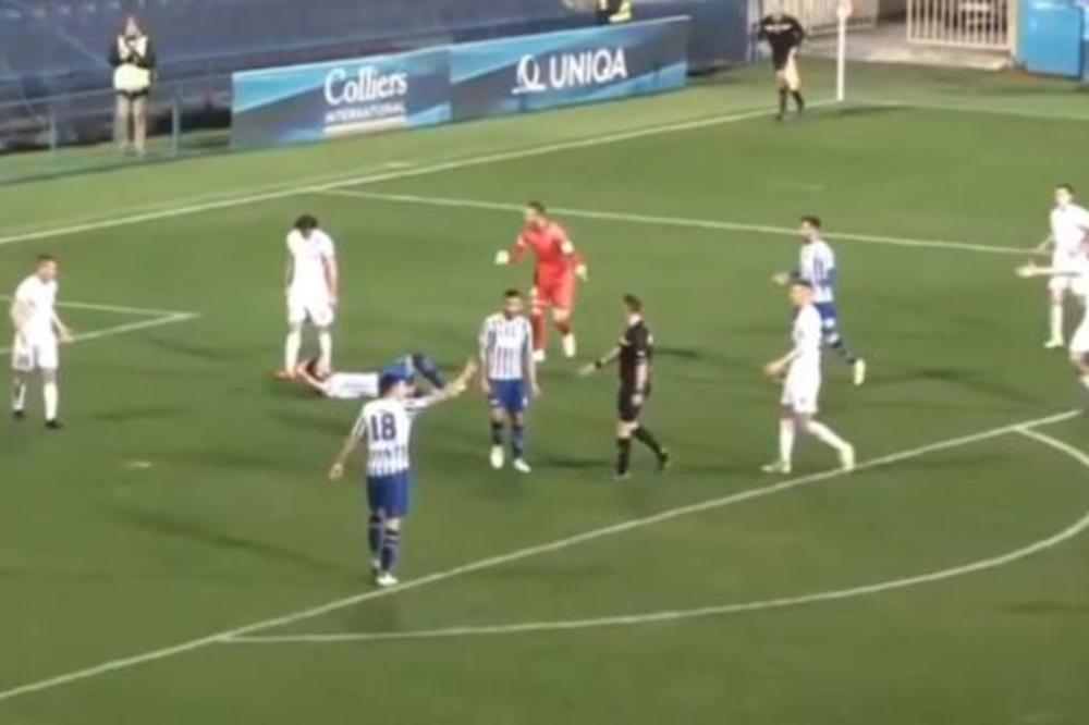 TEŽAK SKANDAL U PODGORICI: Prekinut derbi Crne Gore, igrači napustili teren!