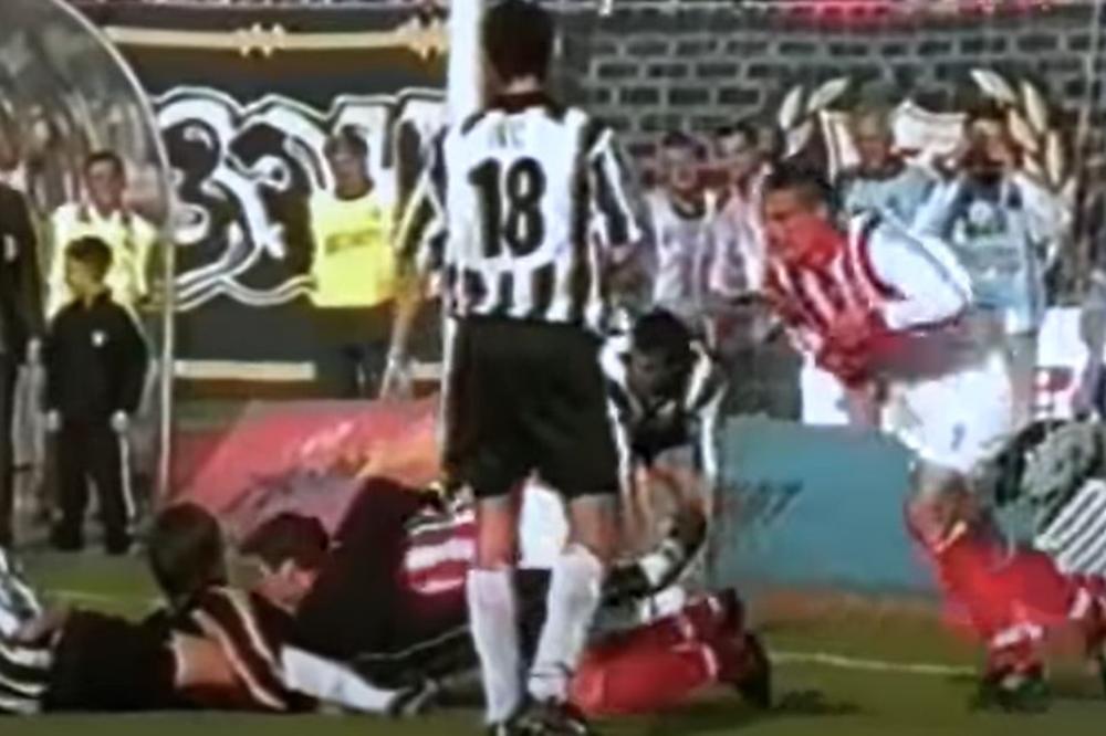 ZVEZDIN SAMI HIPIJA: Dao gol, pa pretrčao 100 metara i došao do Severa - nosio je sliku mrtvog prijatelja!