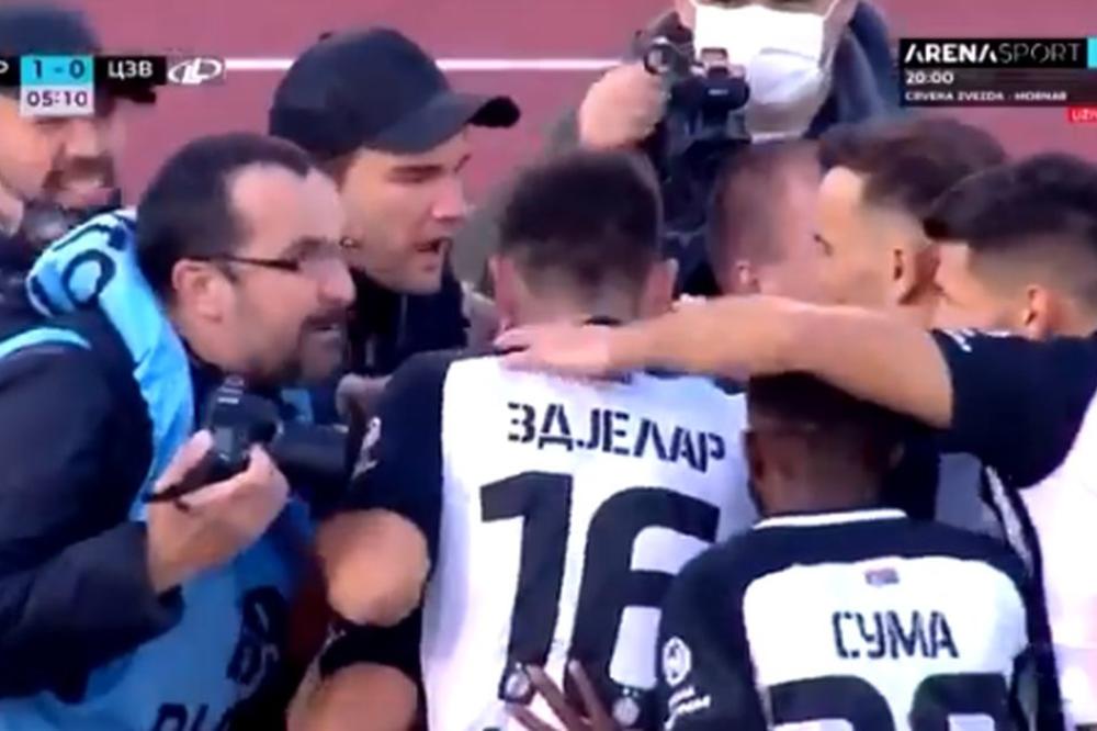 MASKIRAO SE I SA ATLETSKE STAZE GLEDAO DERBI: Kad je Stevanović dao gol, potrčao mu je u zagrljaj i rekao: Još 5!