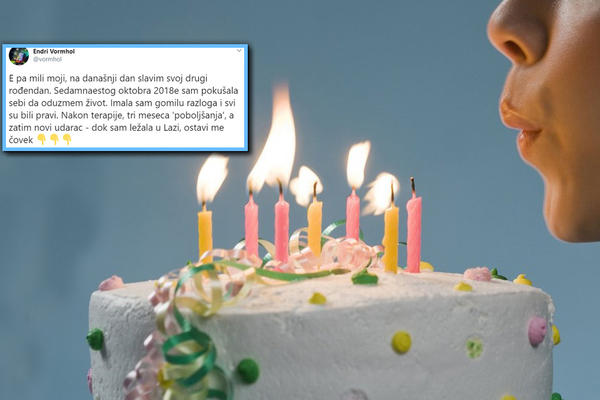 2018. GODINE SAM POKUŠALA DA SE UBIJEM, ZAVRŠILA SAM U LAZI: Devojka je za svoj rođendan otkrila kako se IZVUKLA!